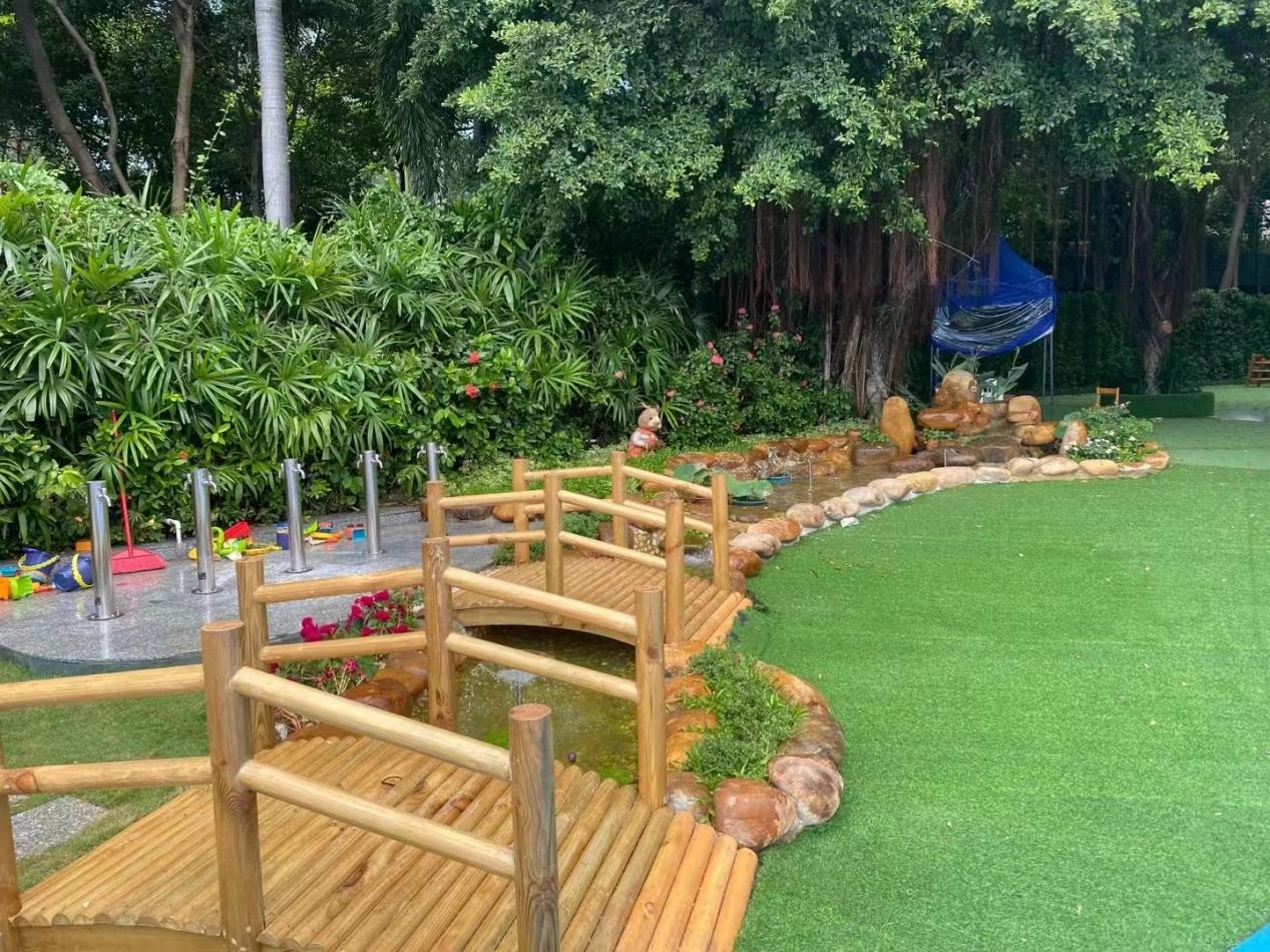 極亞智能水樁落戶紅樹幼兒園